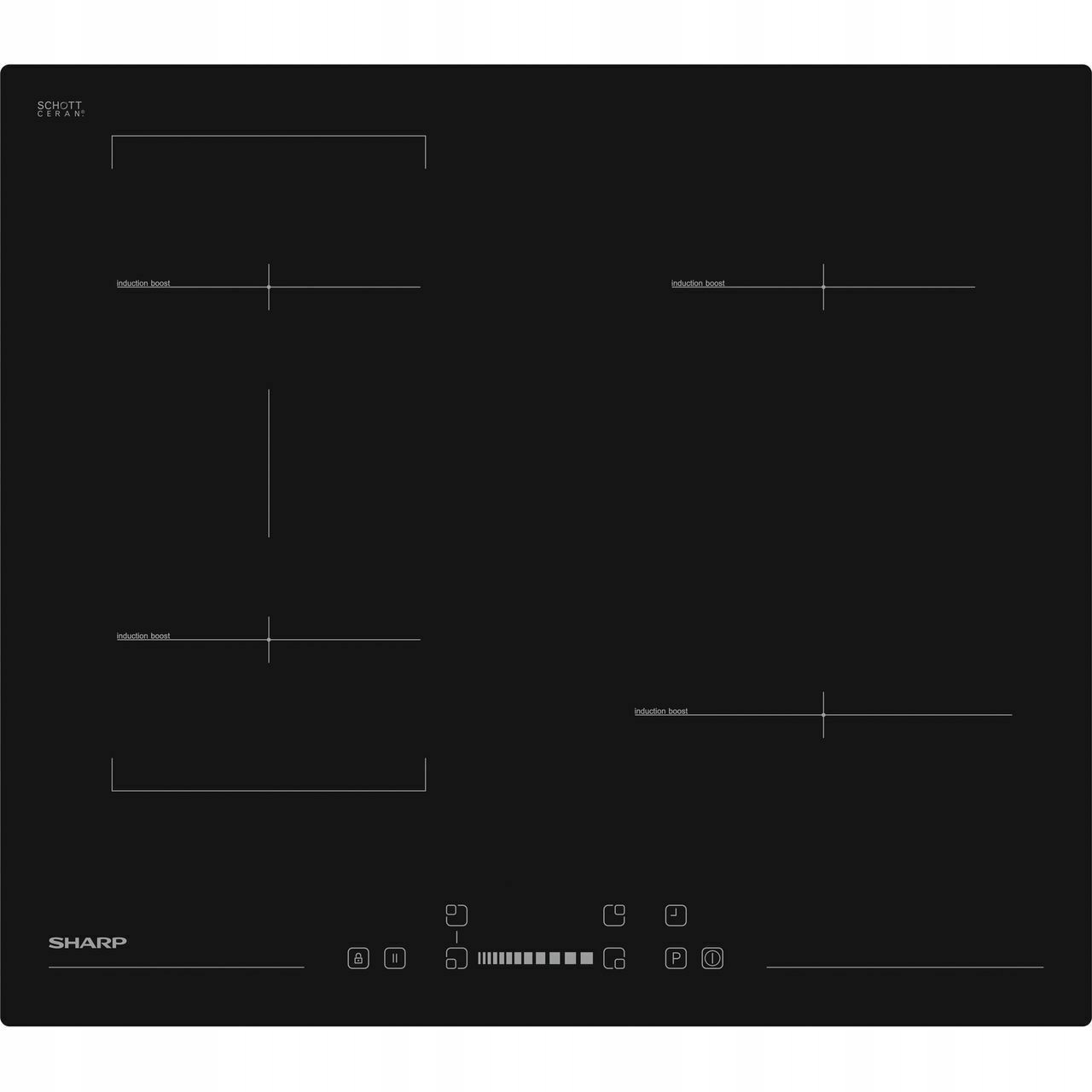 SHARP KH-6I35S00-EU COOKBRIDGE INDUCTION