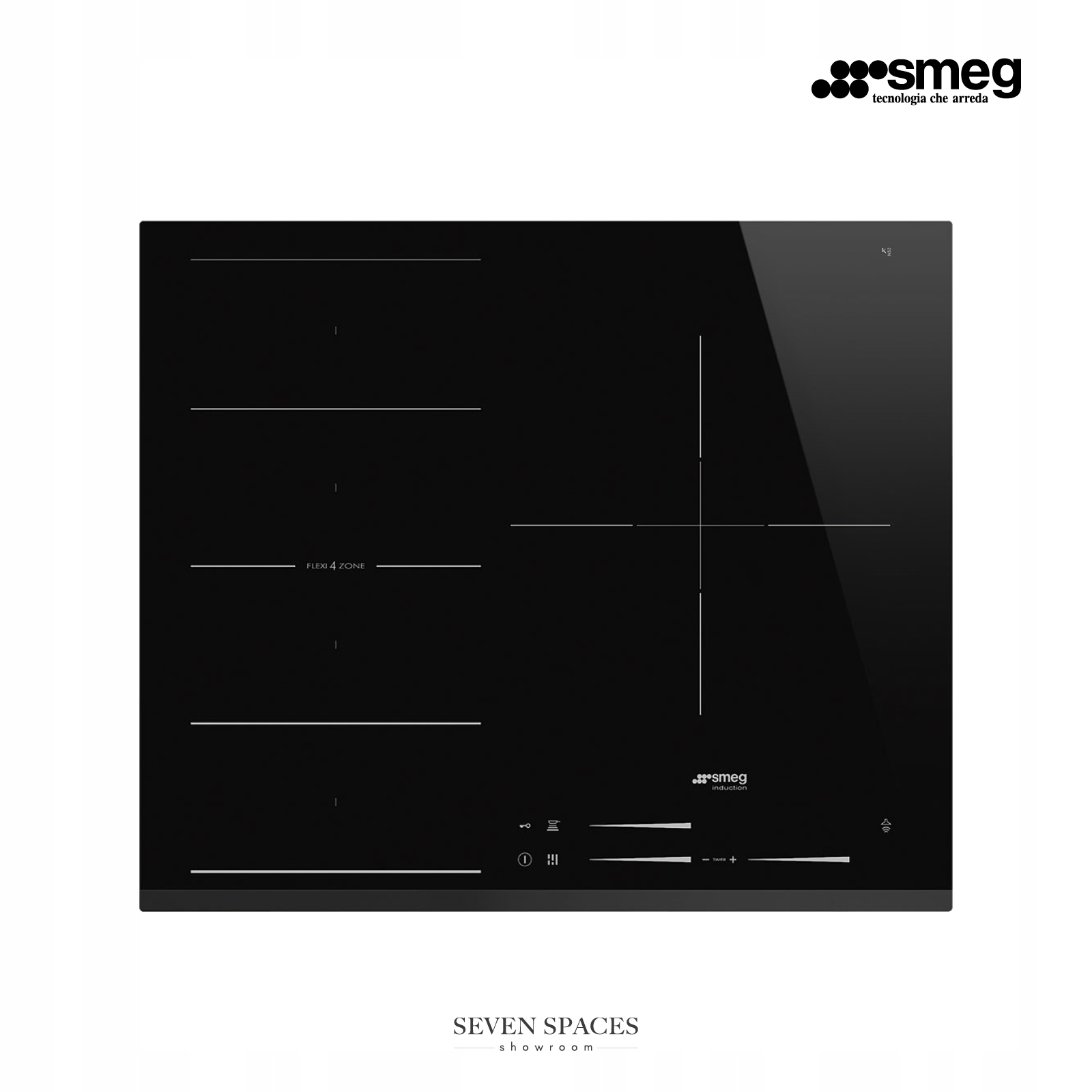 SMEG SI1F7635B Indukčná doska Čierne sklo