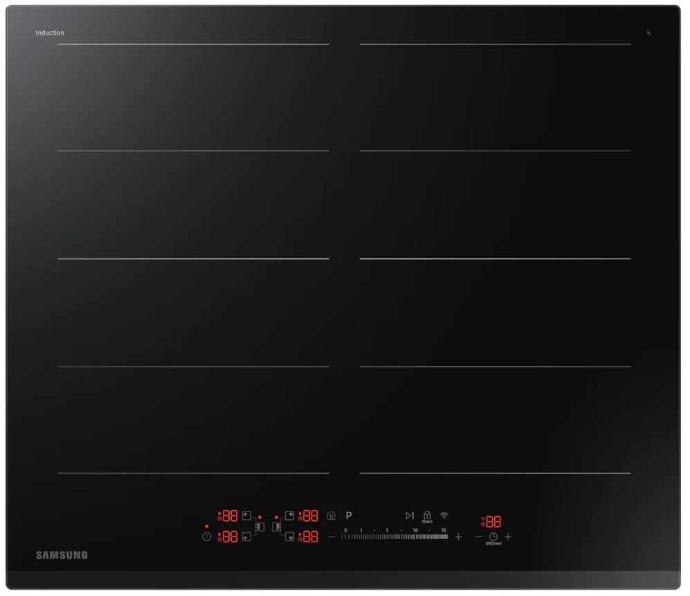 Samsung NZ64R9787GK Indukčný štítok Flex Zone