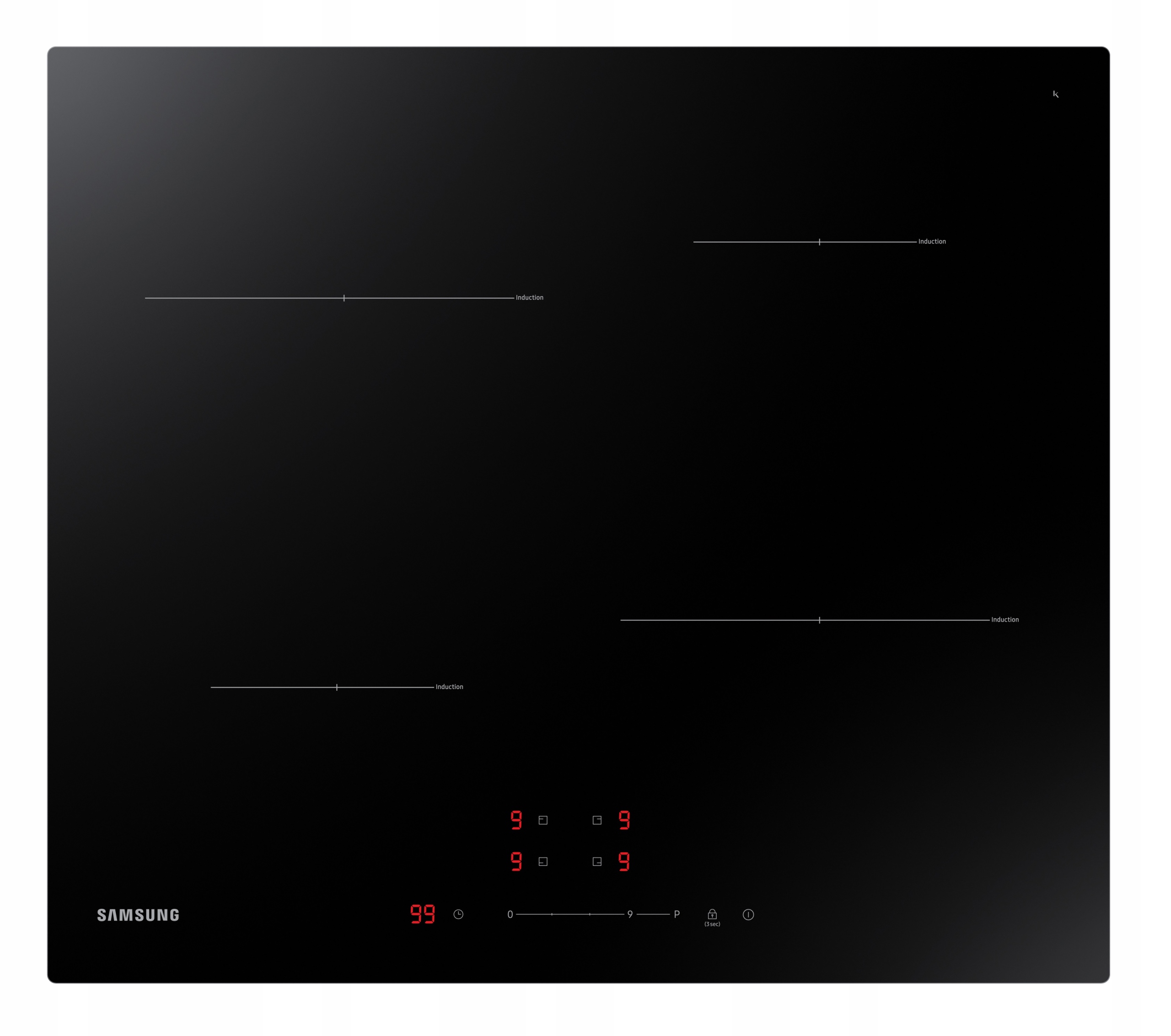 Indukčná varná doska Samsung NZ64T3707A1 Booster 4pola