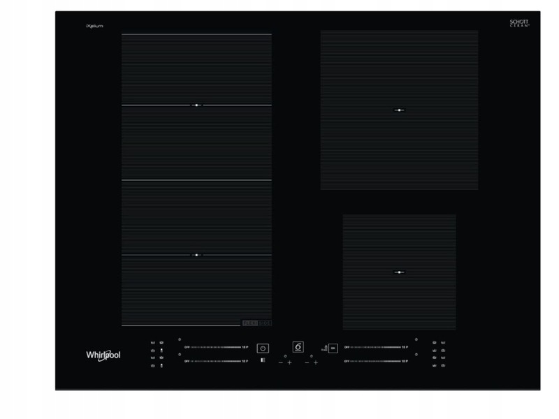 Indukčný PC Whirlpool WF S9365 BF / IXL