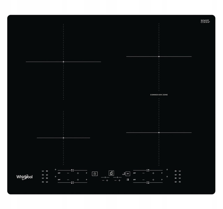Indukčná varná doska Whirlpool WBB 8360NE Booster 59cm