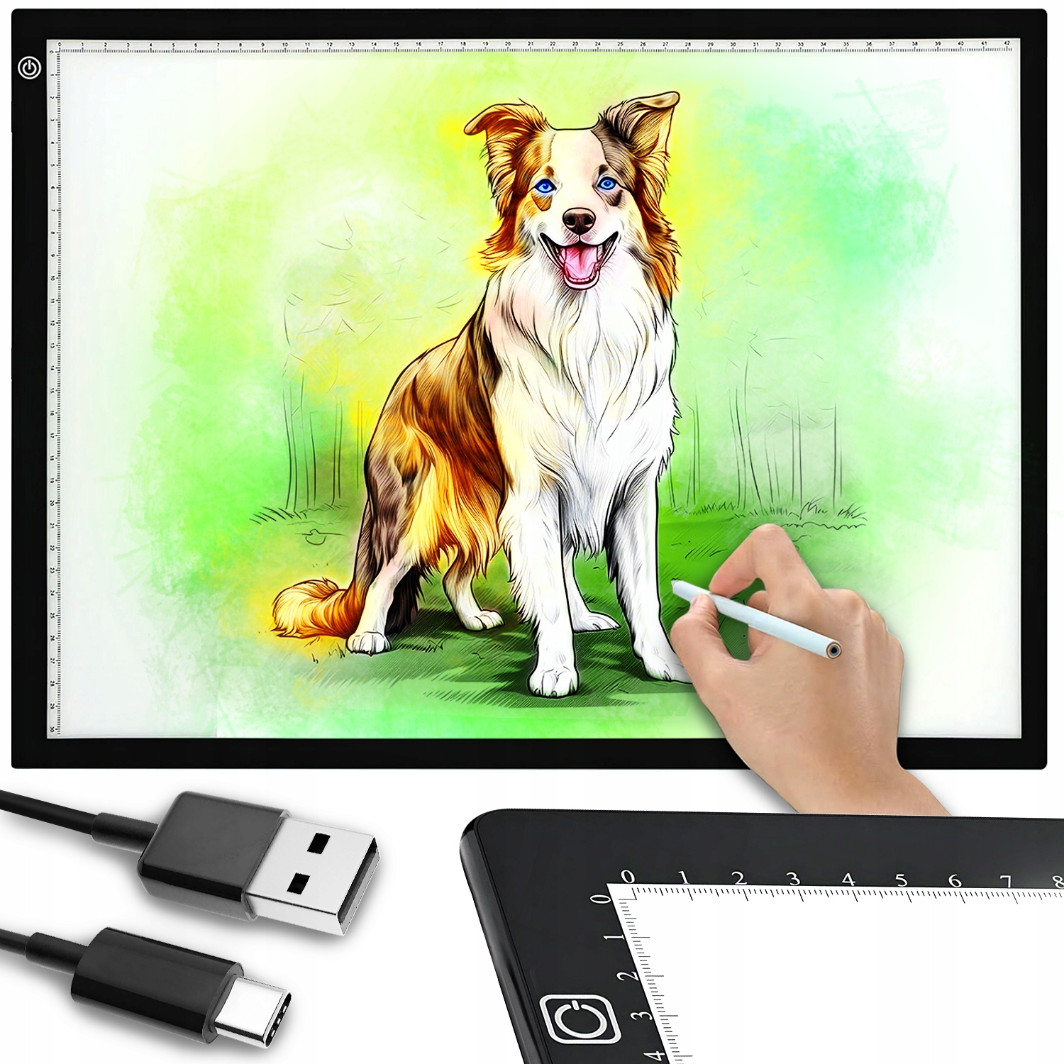 Grafický tablet DexXer PRE UČENIE ŠKOL KRYSENIA PRE VZDELÁVACIE HODINY 1