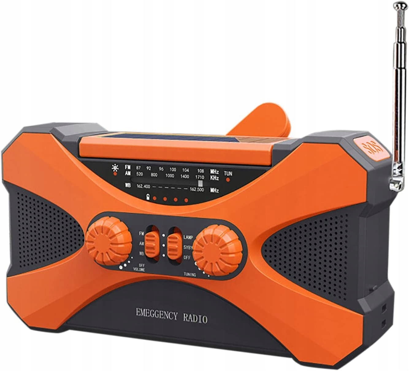 Prenosné rádio AM FM, batérie poháňané retro rádio