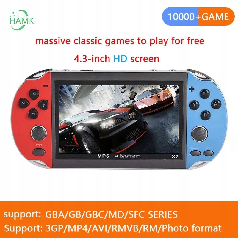 Prenosná retro videohra konzola pre videohry,