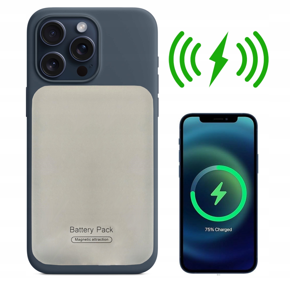 Vrecková magnetická indukčná power banka 10000mAh PD MagSafe iPhone