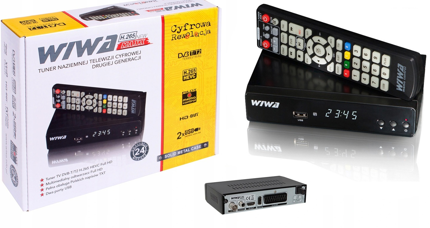 Tuner DVB-T2 Dostupnosť h.265 maxx