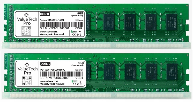 RAM DDR3L 8 GB 1600