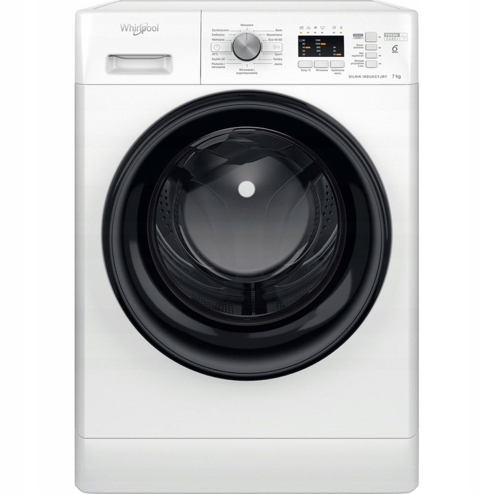 Práčka Whirlpool FFL 7238 B SK 7 kg čierne dvere