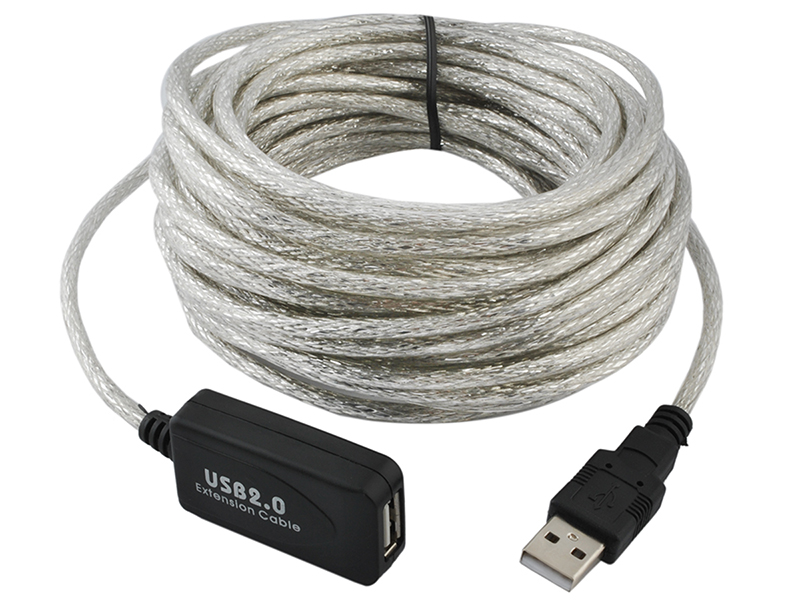 Extender Predlžovací kábel USB 2.0 aktívny 15 m predlžovací