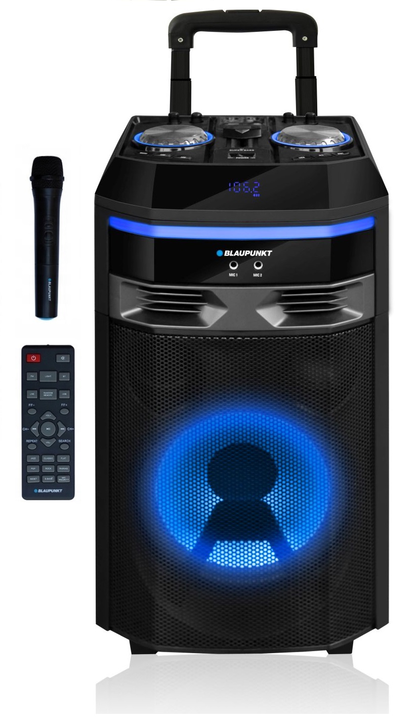Prenosný reproduktor Blaupunkt PS6 čierny 600 W