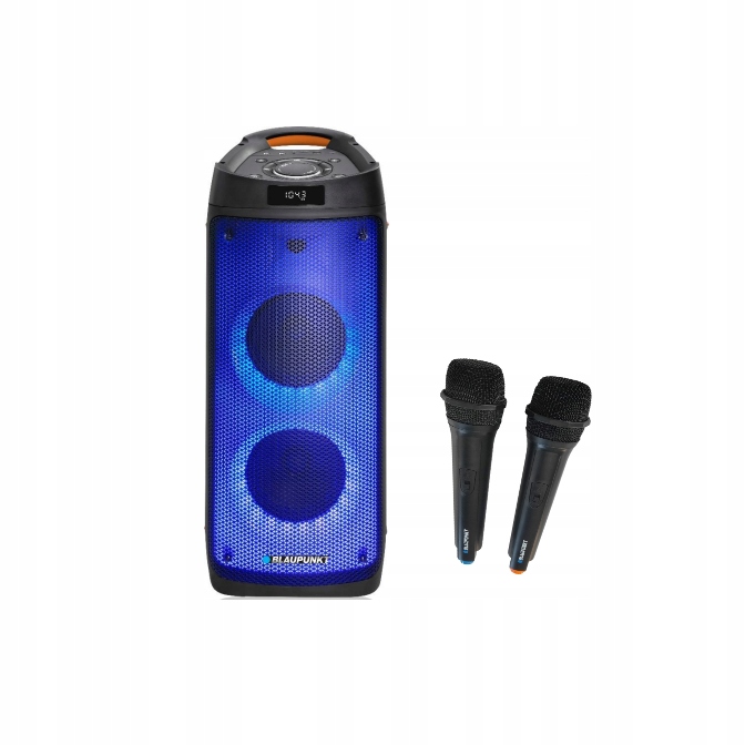 Prenosný karaoke reproduktor Blaupunkt Partybox PB06DB 500 W čierny