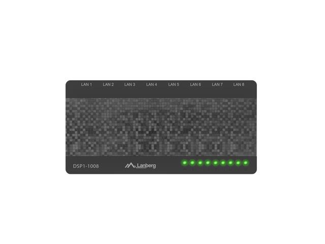 Prepínač DSP1-1008 8-PORTOVÝ 1GM/S STOLOVÝ DSP1-1008
