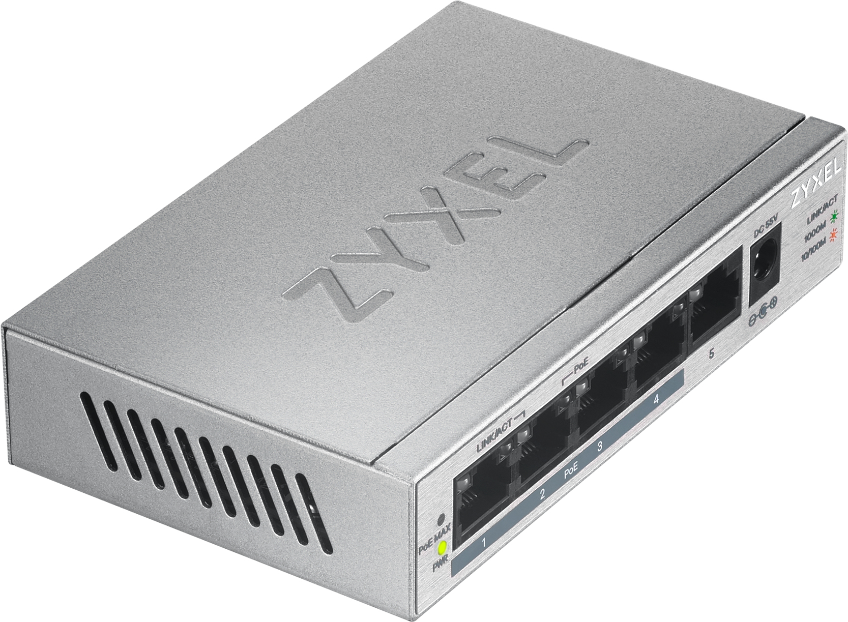 PoE prepínač ZyXEL GS1005HP-EU0101F