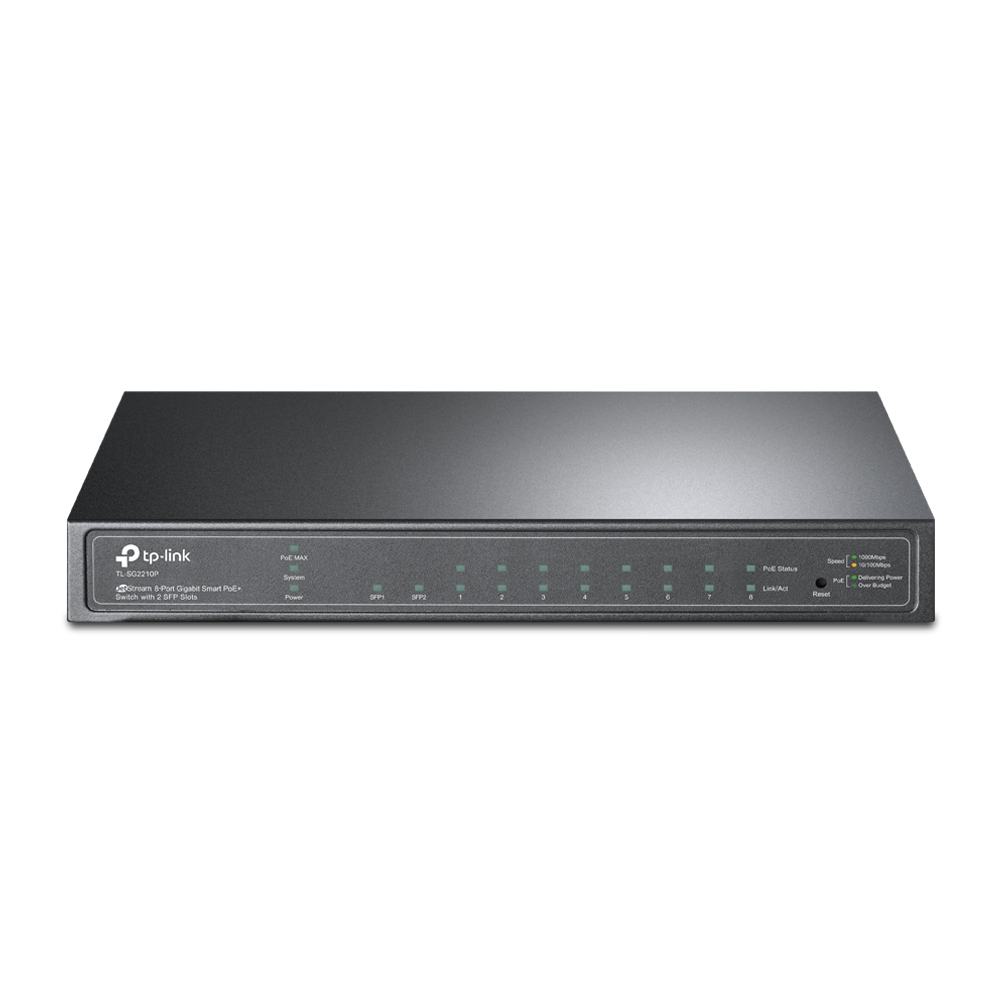 Inteligentný prepínač TP-LINK TL-SG2210P