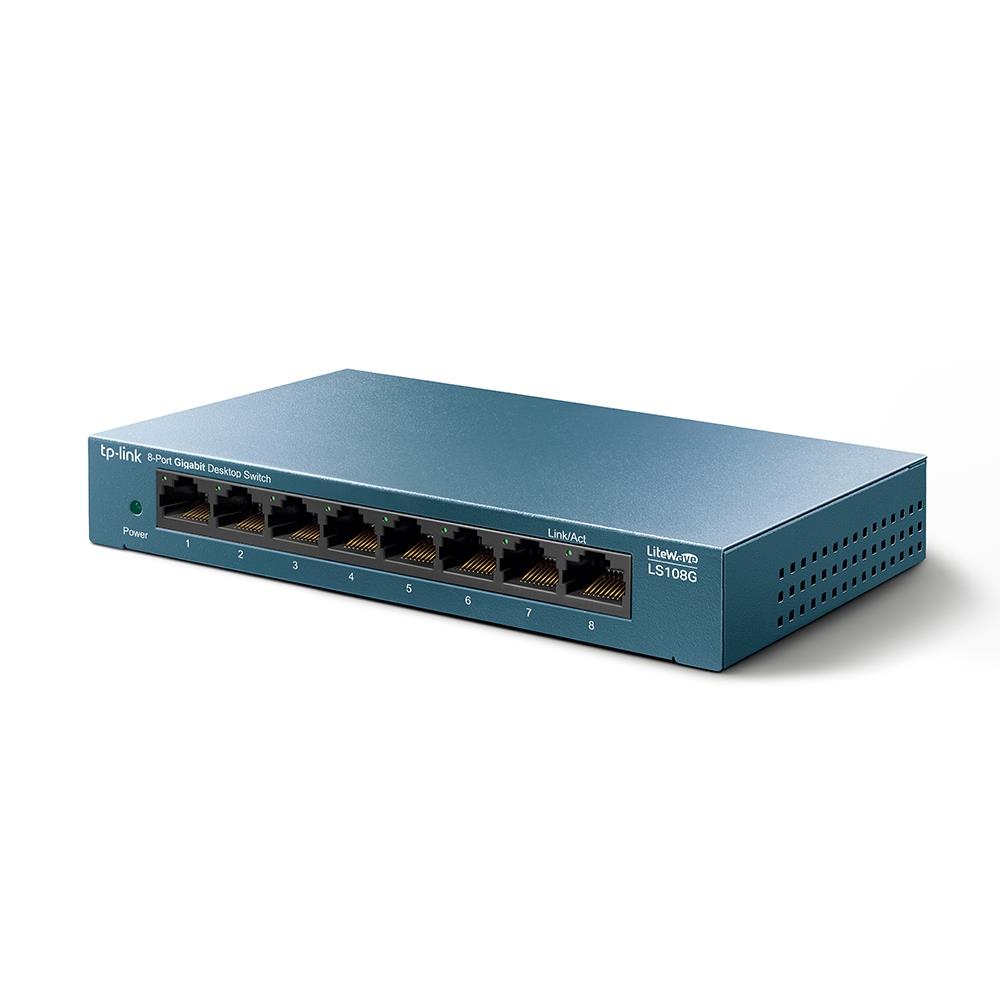 Prepínač TP-link LS108G 8x1GbE LiteWave