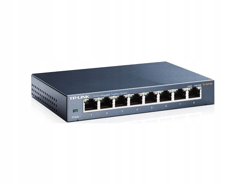 SPÍNAČ TP-LINK TL-SG108 GIGABIT 8 PORT