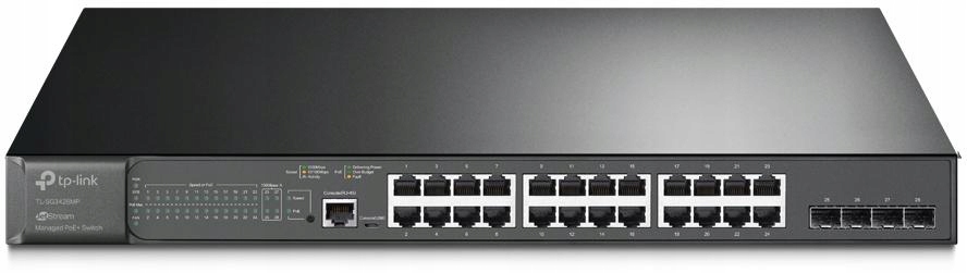 24-portový prepínač TP-Link TL-SG3428MP