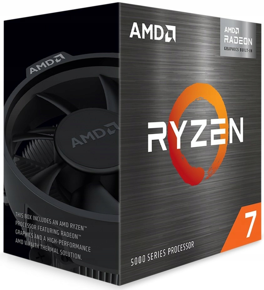 Procesor AMD Ryzen 7 5700G 3,8 GHz 16 MB v krabici