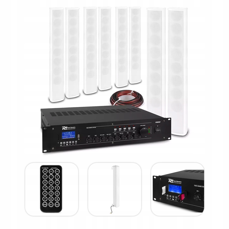 Stĺpec dynamiky výkonu 952.224 ICS8 20 v bielej farbe