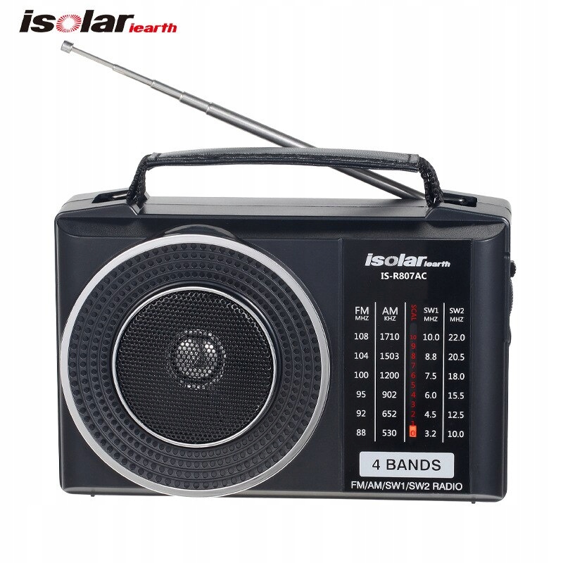 Prenosný retro Bluetooth Audio FM / AM / SW Radio