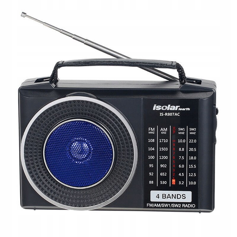 Prenosný retro FM/AM/SW1/SW2 Radio Radio Radio Radio