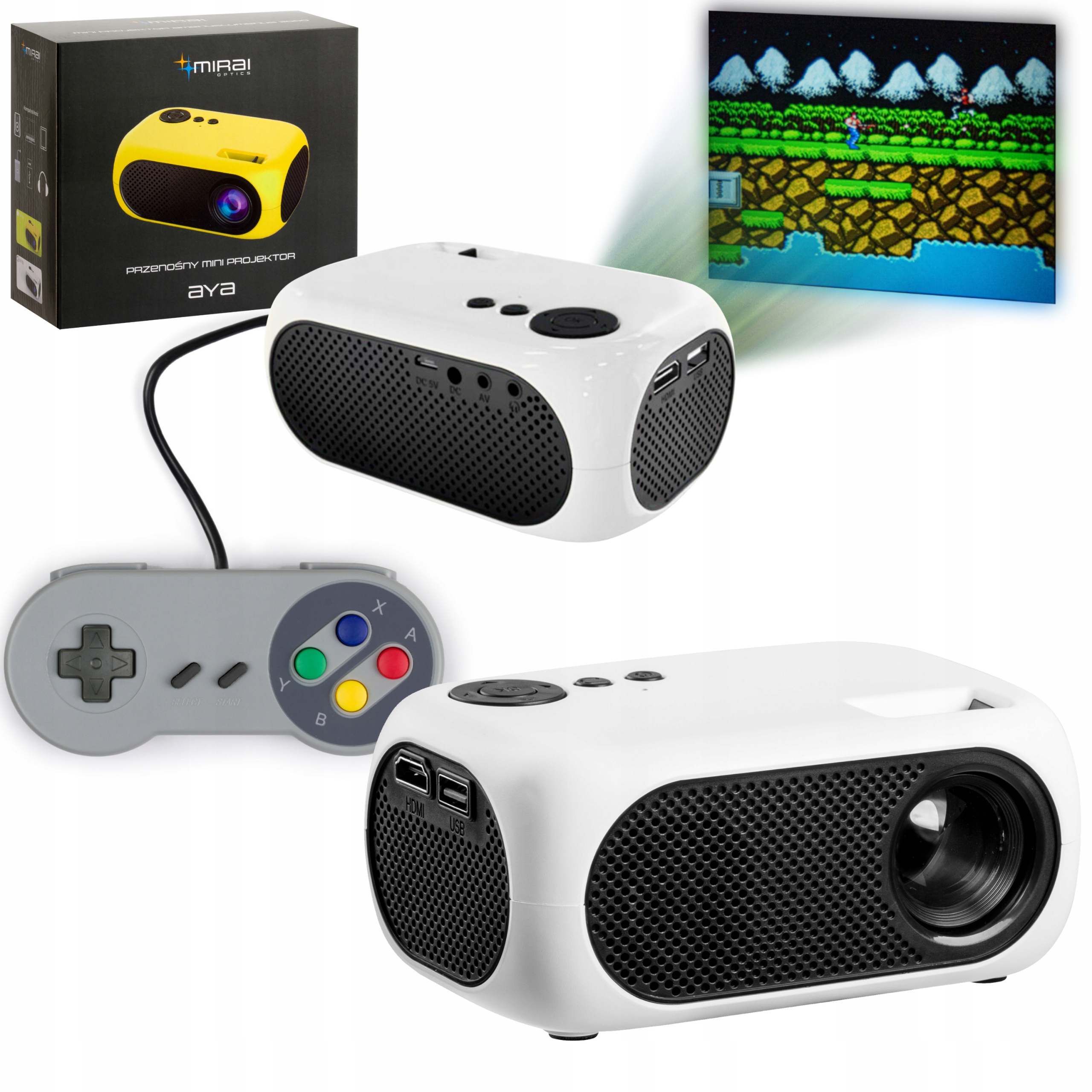 Vedený projektor Mirai Optics Aya Console