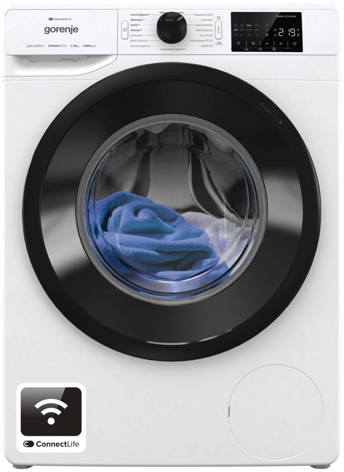 Voľne stojaca práčka Gorenje WPNEI84A1SWIFI/PL