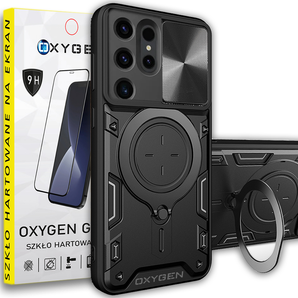 Chrbát OXYGEN pre Samsung S24 ultra RR black