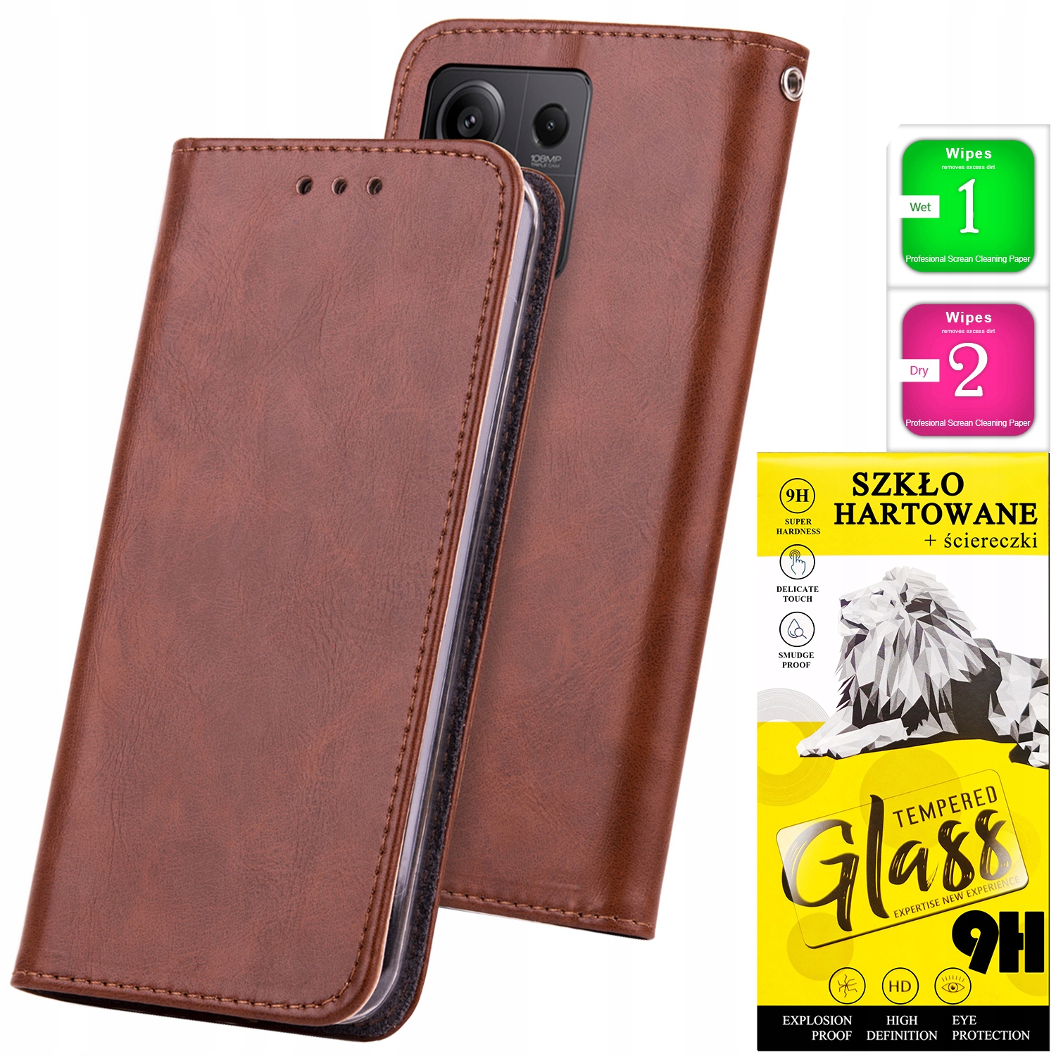 Macktel Flip Case pre Xiaomi Redmi Note 13 5G Bluemoon Magnet Multicolor