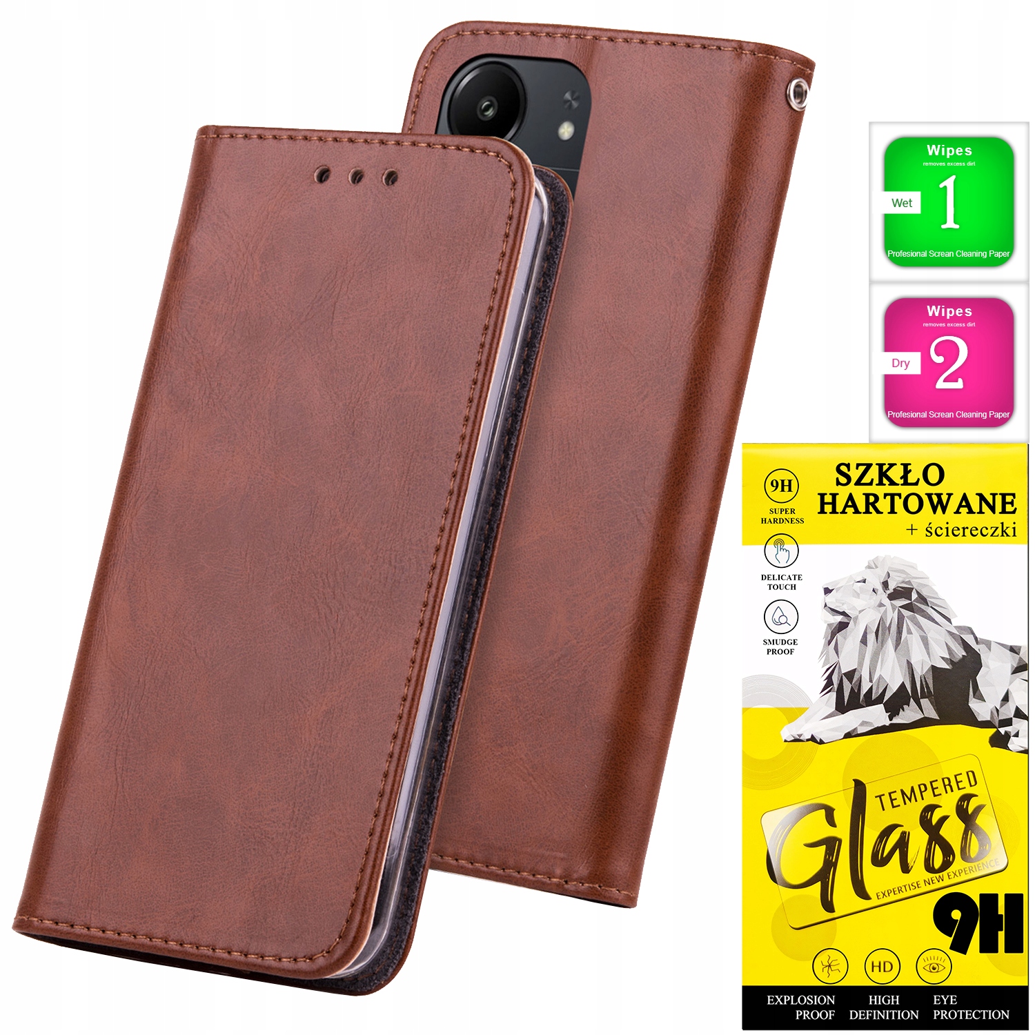 Flipové puzdro Macktel pre Xiaomi Redmi 13C / POCO C65 Bluemoon_Magnet multicolor