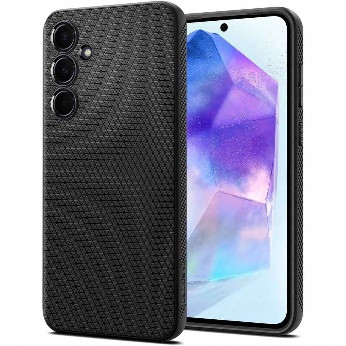 Zadné strany Spigen pre Samsung Galaxy A55 5G Liquid Air čierne