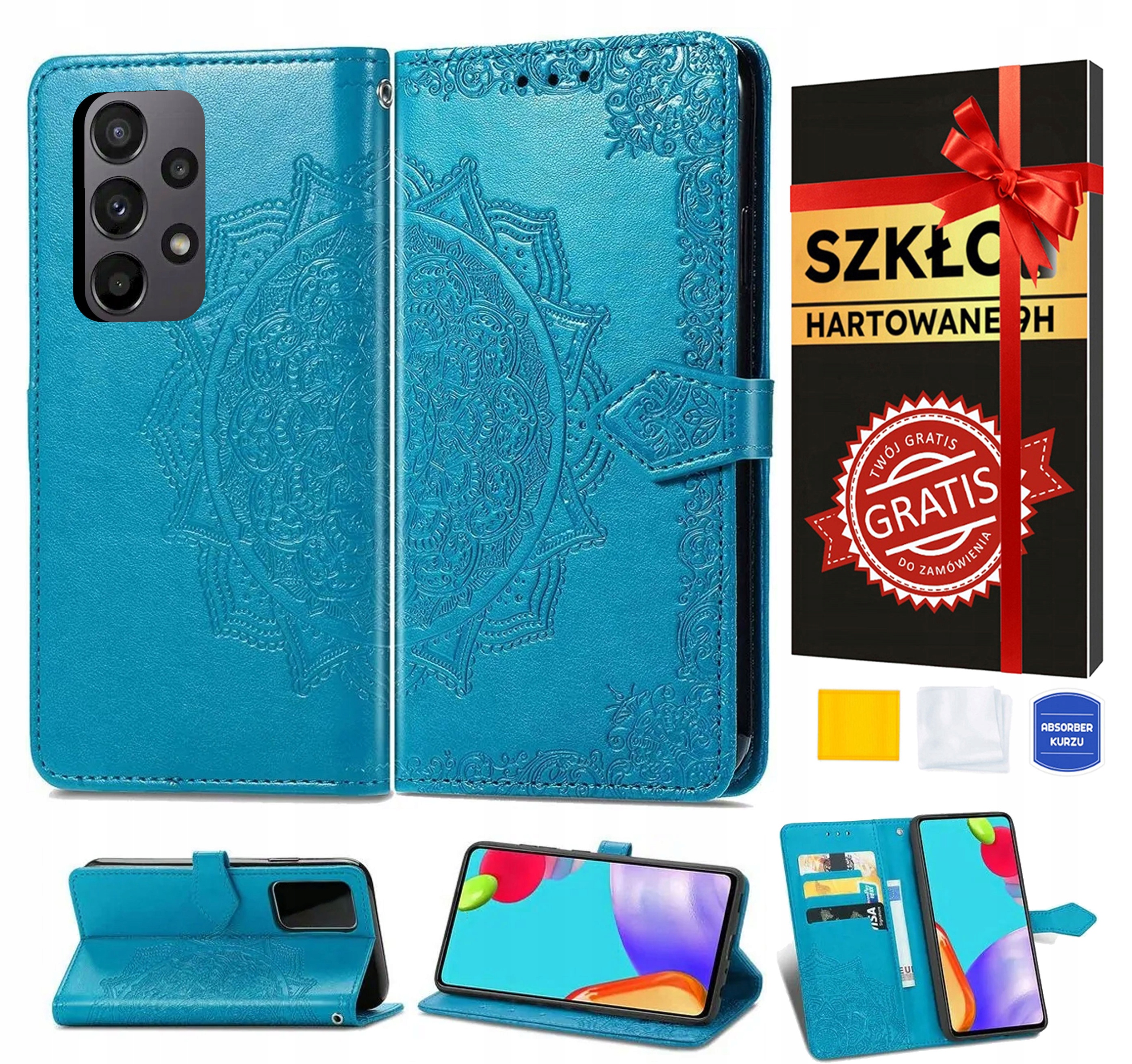 Flipové puzdro YouTab pre Samsung Galaxy A25 5G modré
