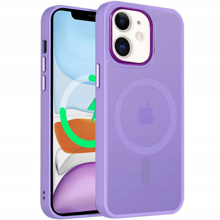 gsmStyle zadná strana pre Apple iPhone 11 MagSafe kryt, fialová