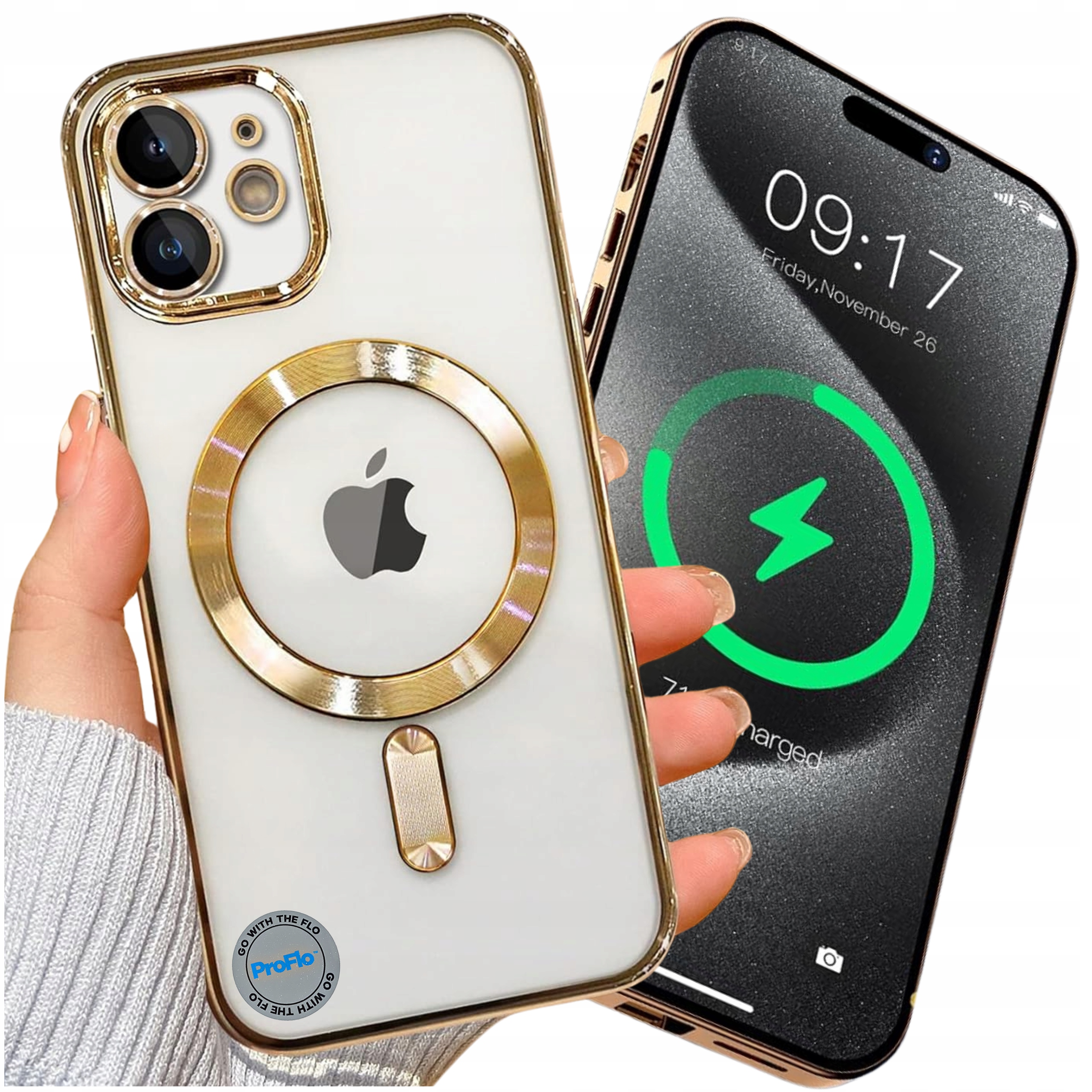 Zadná strana ProFlo pre Apple iPhone 11 s bezfarebným okrajom