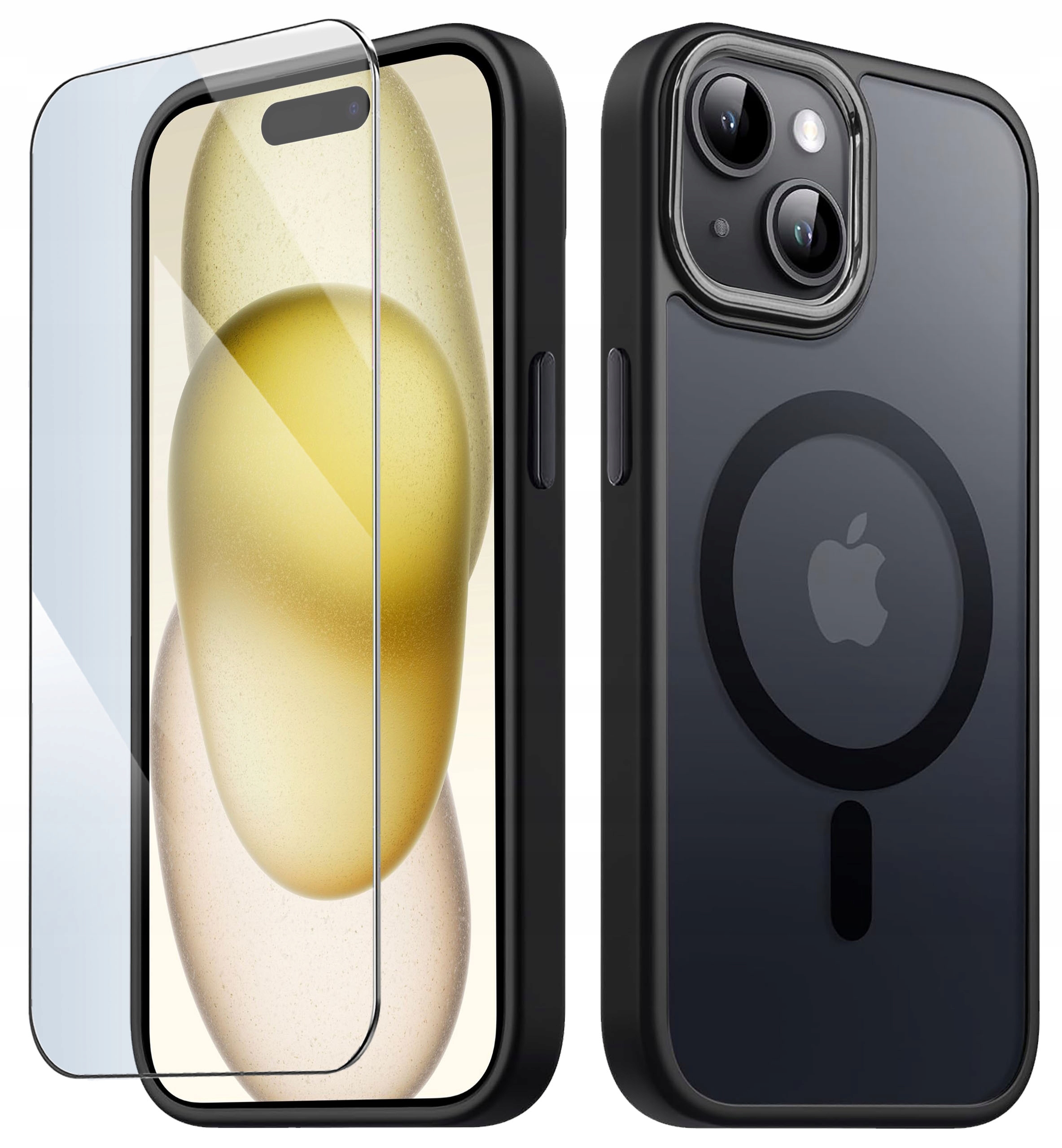 Chrbát KrainaGSM pre Apple iPhone 15 MATT PREMIUM čierny