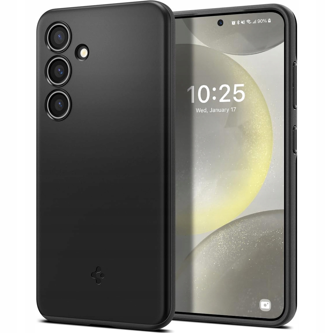 Zadná strana Spigen pre Samsung Galaxy S24 čierna