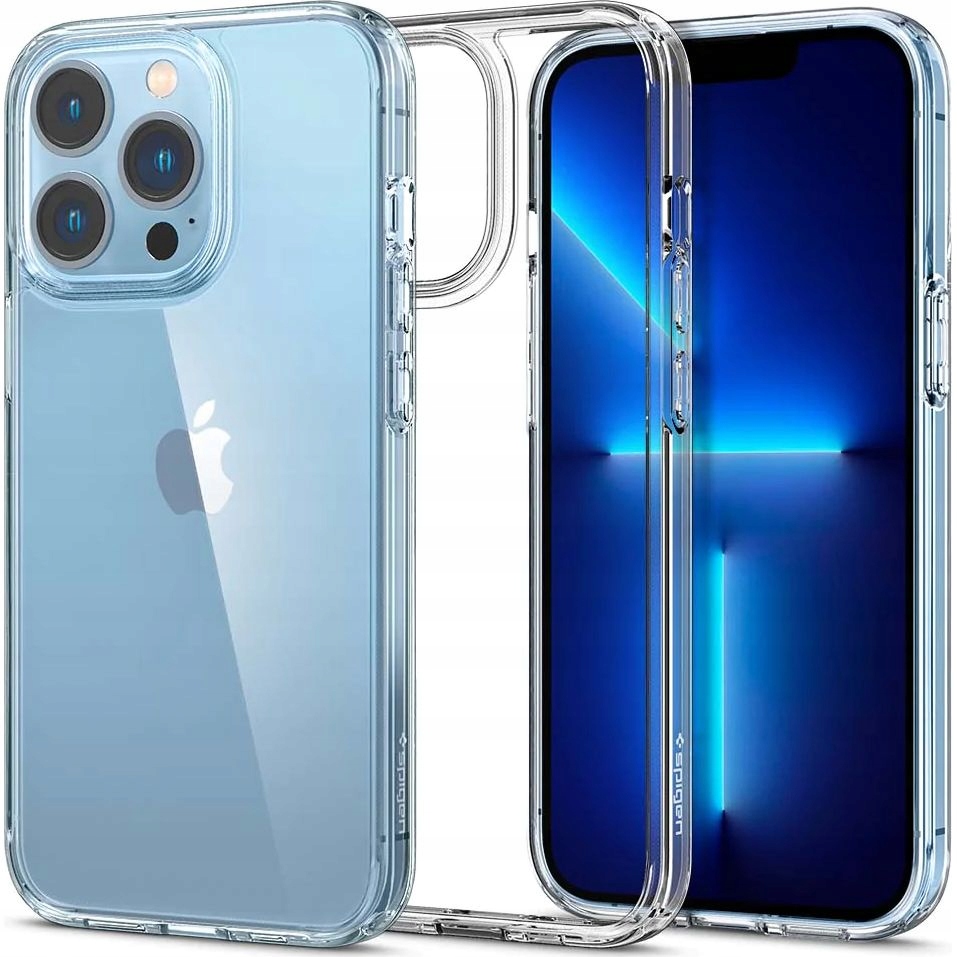 Chrbát Spigen Ultra Hybrid pre iPhone 13 Pro, bezfarebný