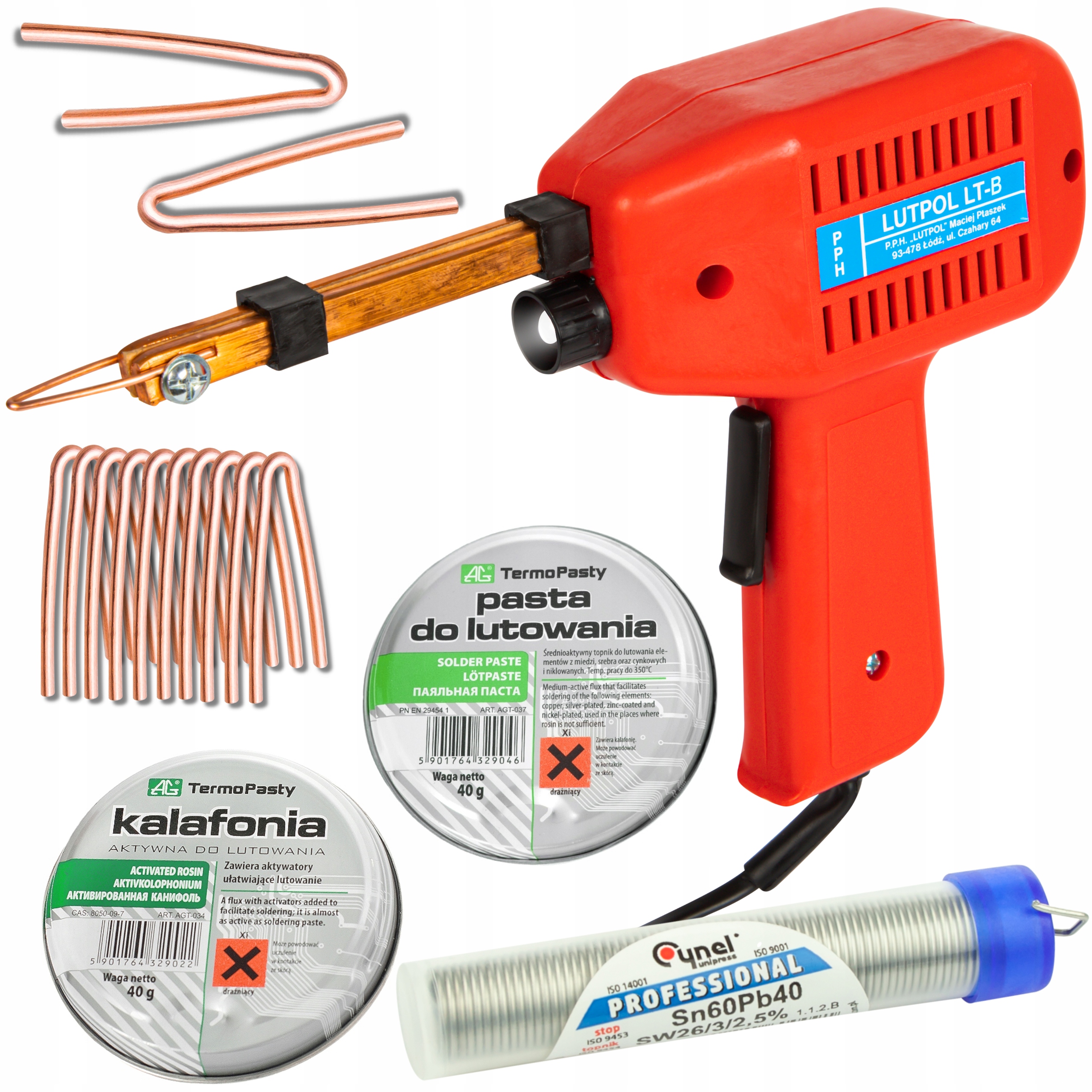 Transformátorová spájkovačka Lutola 100 W + 16 ďalších produktov