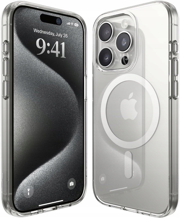 Zadné strany Buzzix pre Apple iPhone 15 Pro Max Magsafe, bezfarebné