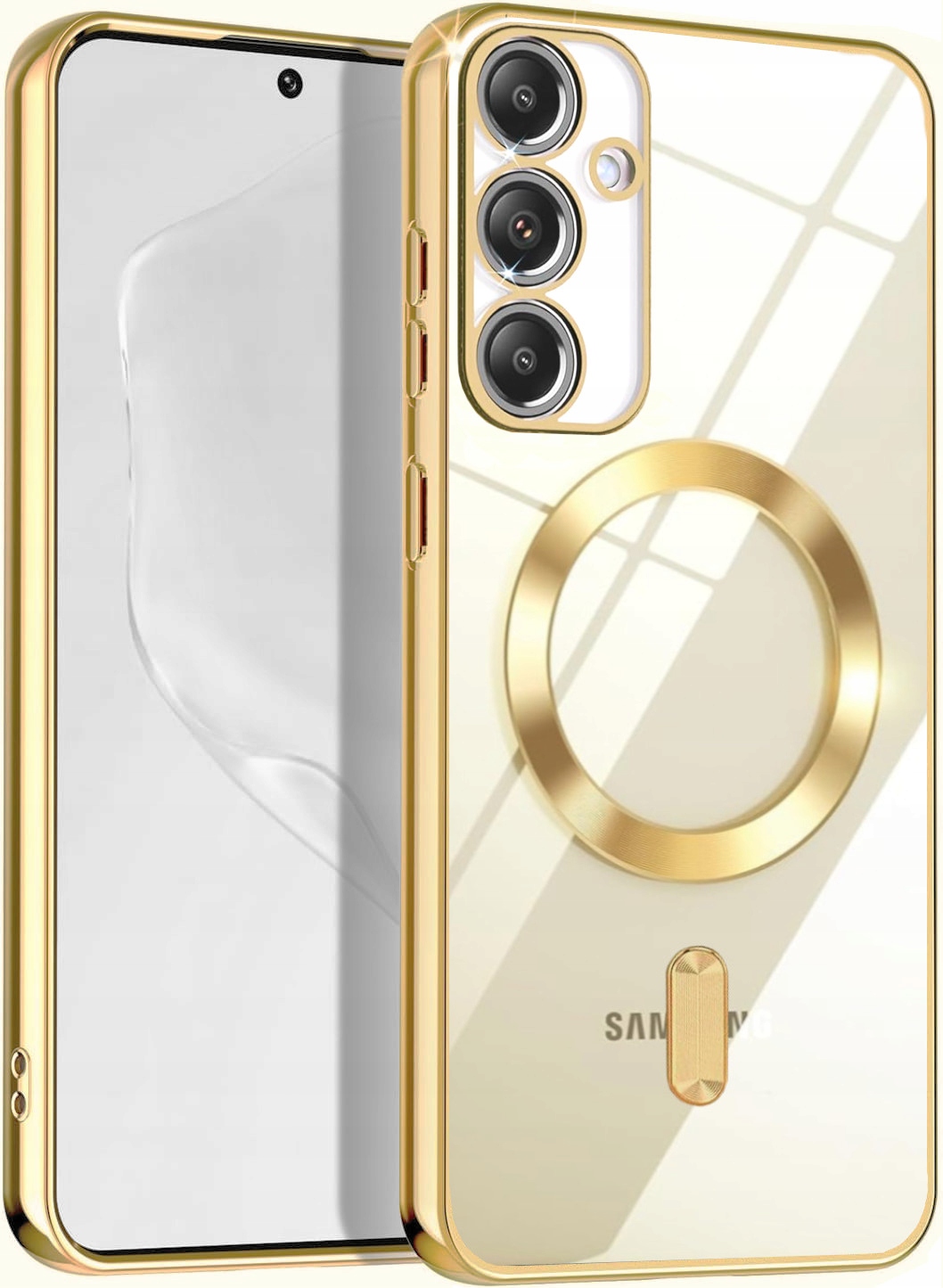 BOU zadná strana pre Samsung Galaxy S20 FE 5G MagSafe Glamour bezfarebná + Bou ochranná fólia pre Samsung Galaxy S20 FE 5G 1 ks.