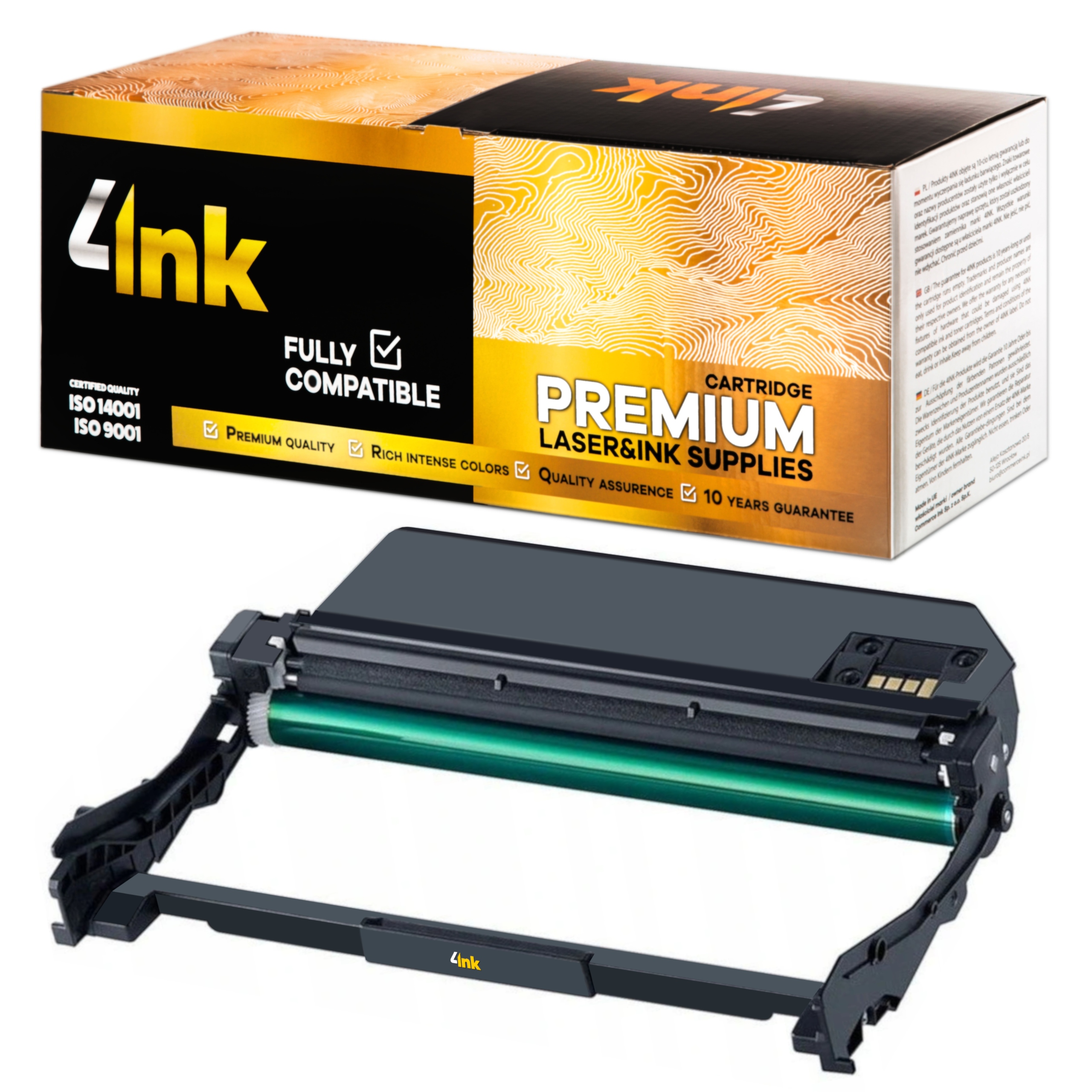 4INK bubon čierny (čierny) pre Samsung