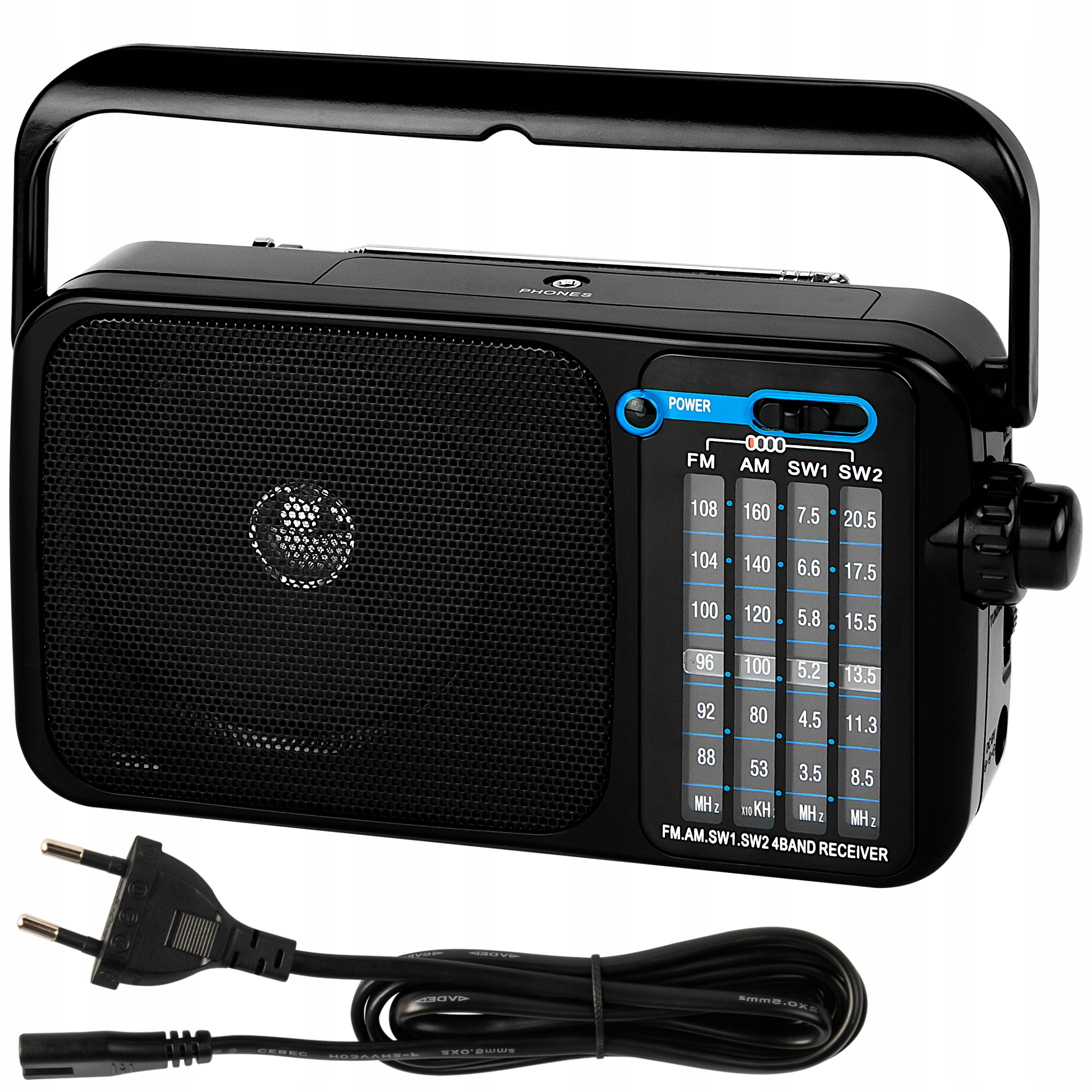 AM, FM, SW Blow RA 5 rádio na sieťovú batériu
