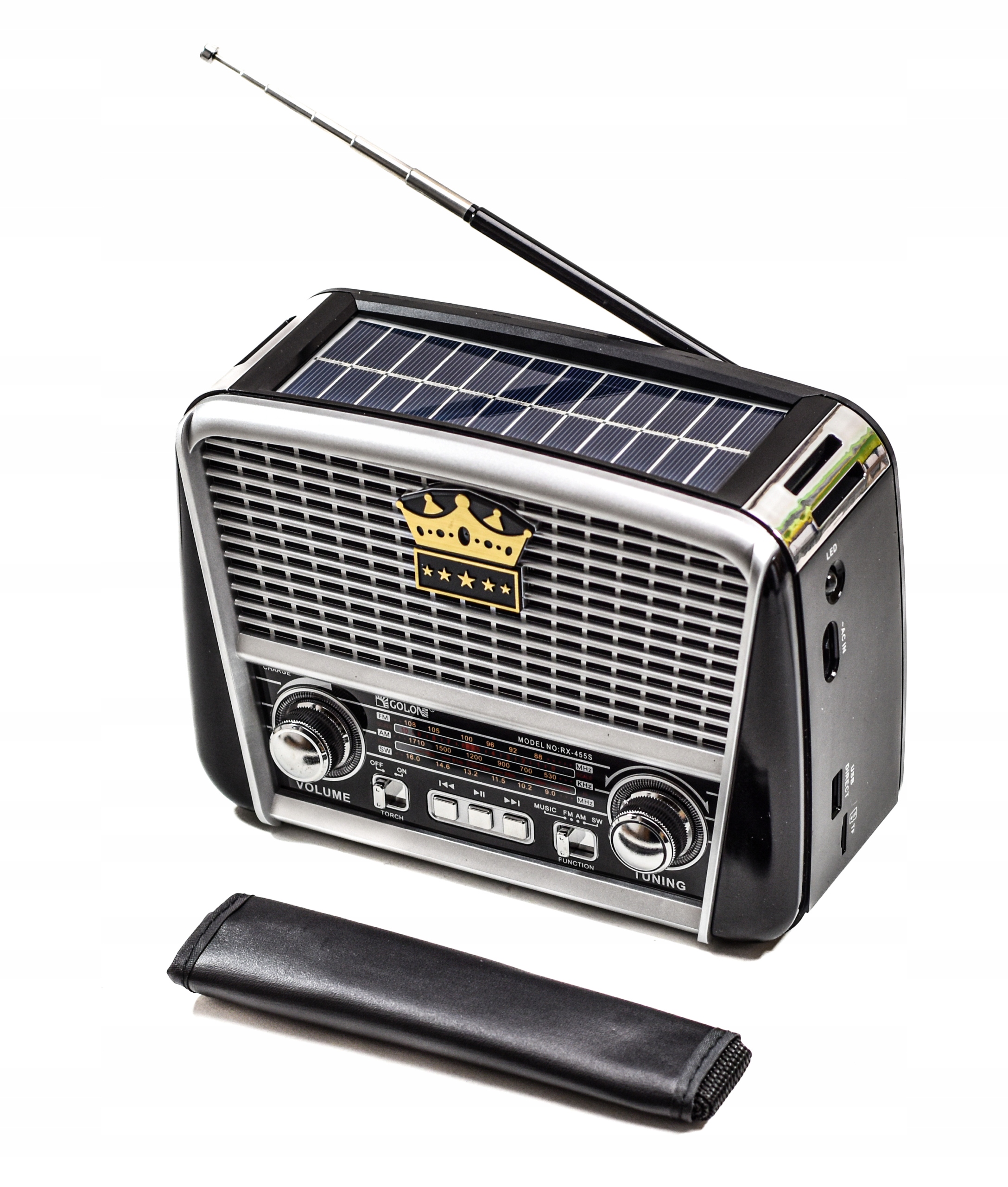 Retro Bluetooth Radio LED reproduktor