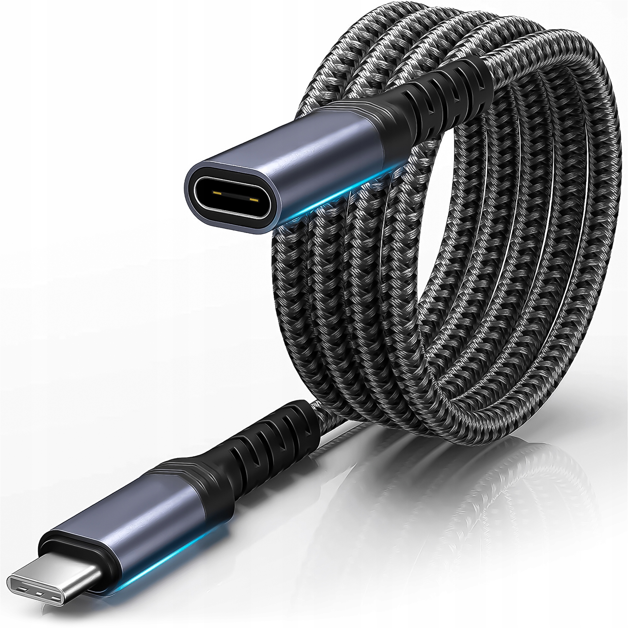 USB-C 3.2 Thunderbolt predlžovací kábel 100W 4K@60Hz 2m