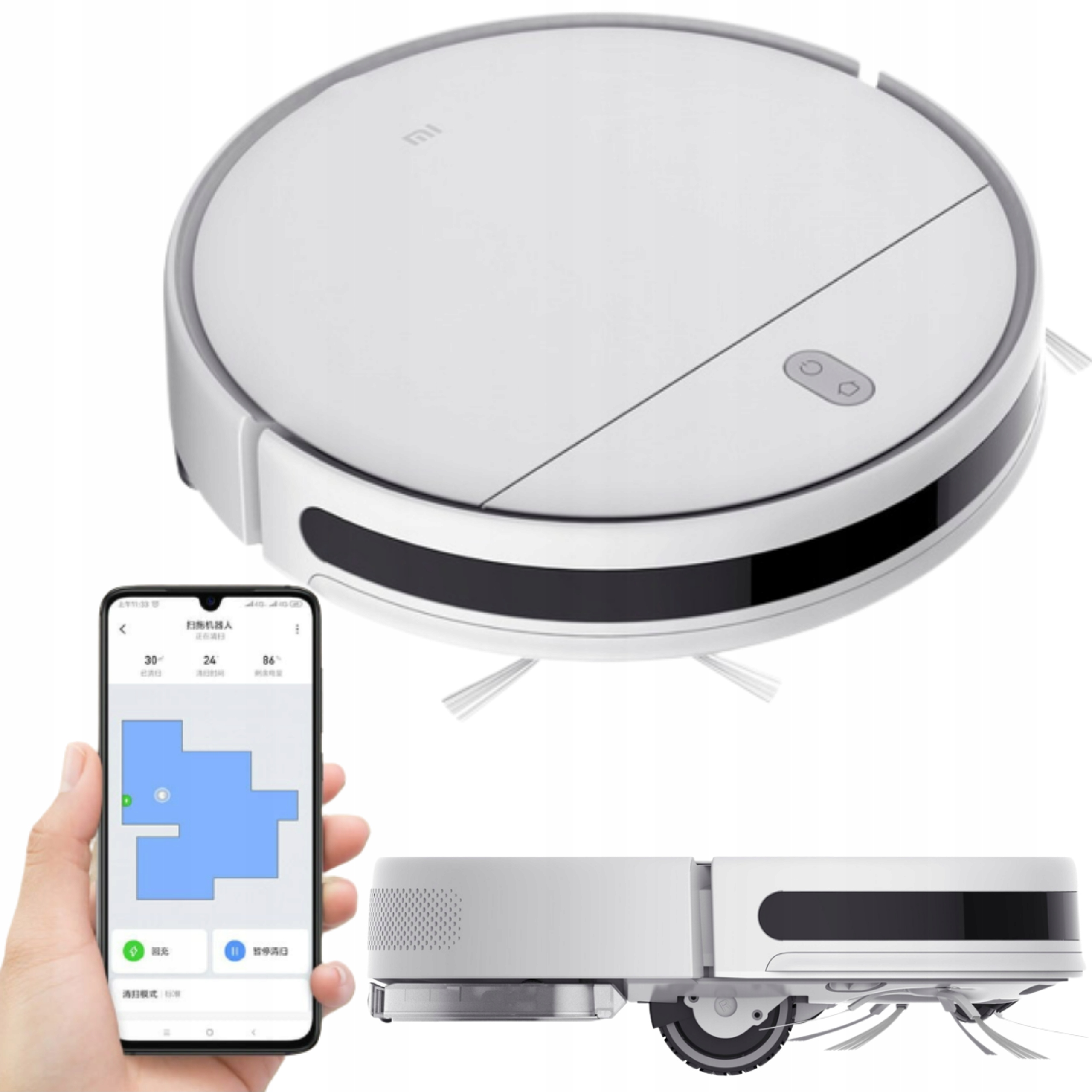 Čistenie robota Xiaomi robot xiaomi pre automatické čistenie