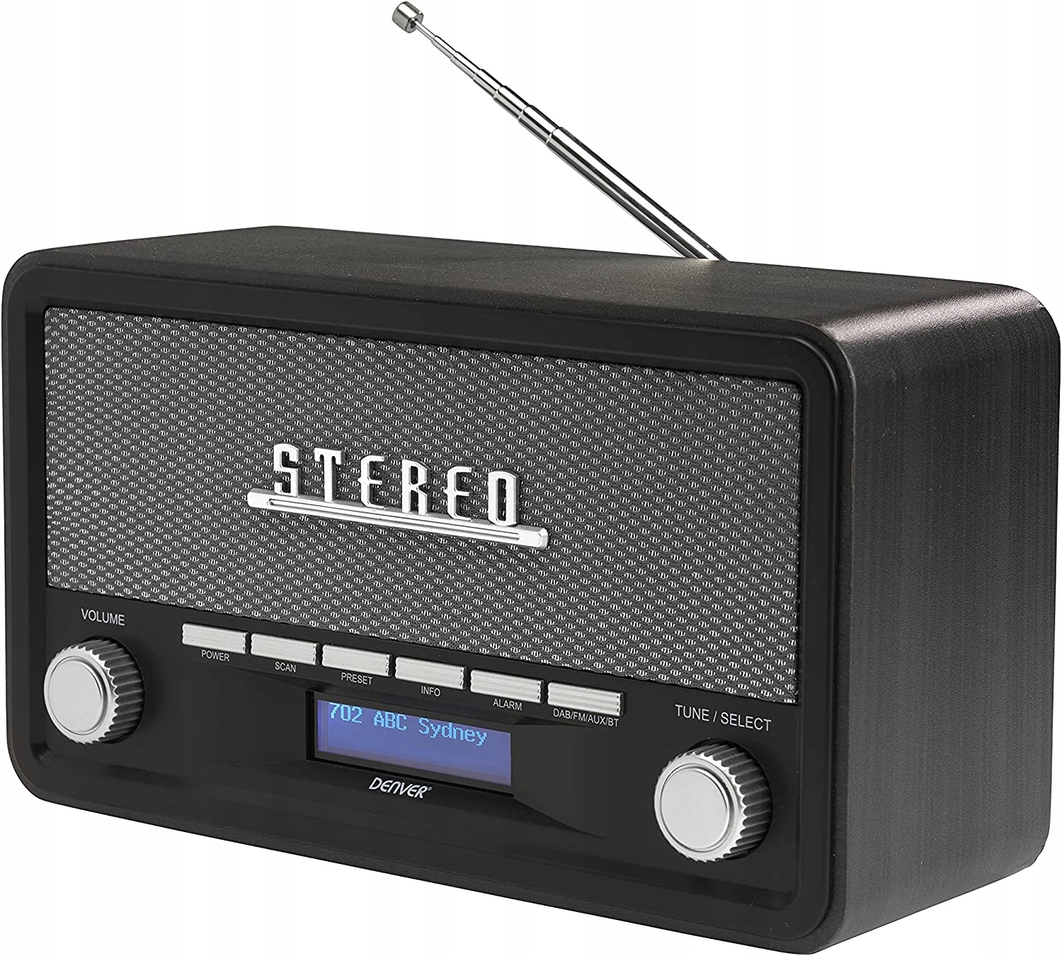 Rádio DAB DAB18, Rádio s Bluetooth, Retro Radio Zn