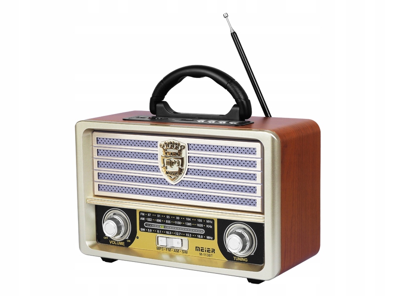 FM Meier M -13BT Network a baterské rádio