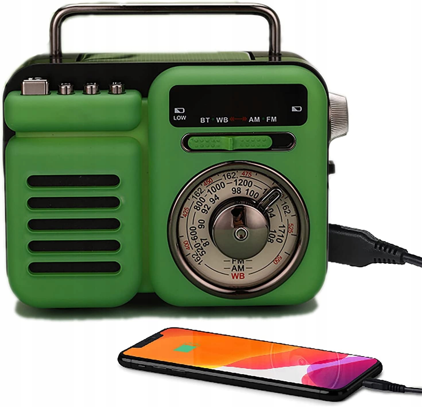 Retro rádio, AM/FM/NOAA Solar Weather Radio