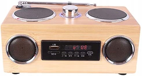 Retro vintage rádio, príliš čistý prírodný